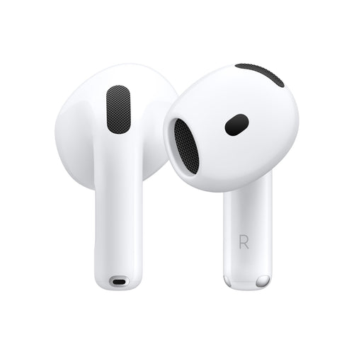 Apple AirPods 4 Wireless Earbuds, Bluetooth Headphones, with Active Noise Cancellation, Adaptive, Transparency Mode, Personalized Spatial Audio, USB-C Charging Case, Wireless Charging, H2 Chip