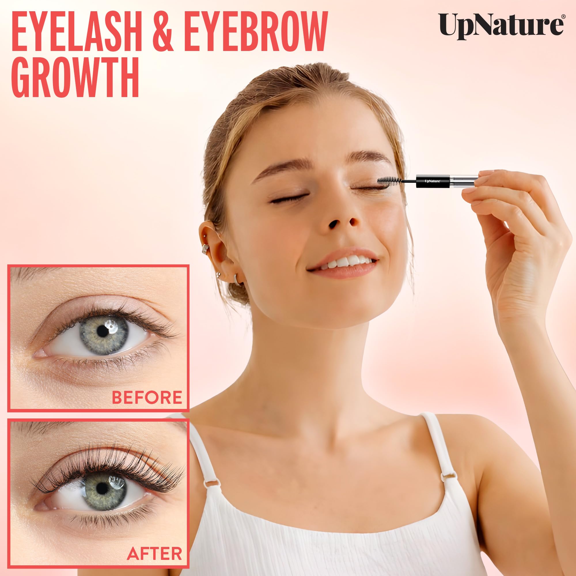 UpNature Organic Castor Oil Cold Pressed Glass Bottle 16oz - 100% Pure USDA Certified, Hexane Free - For Face, Hair & Skin